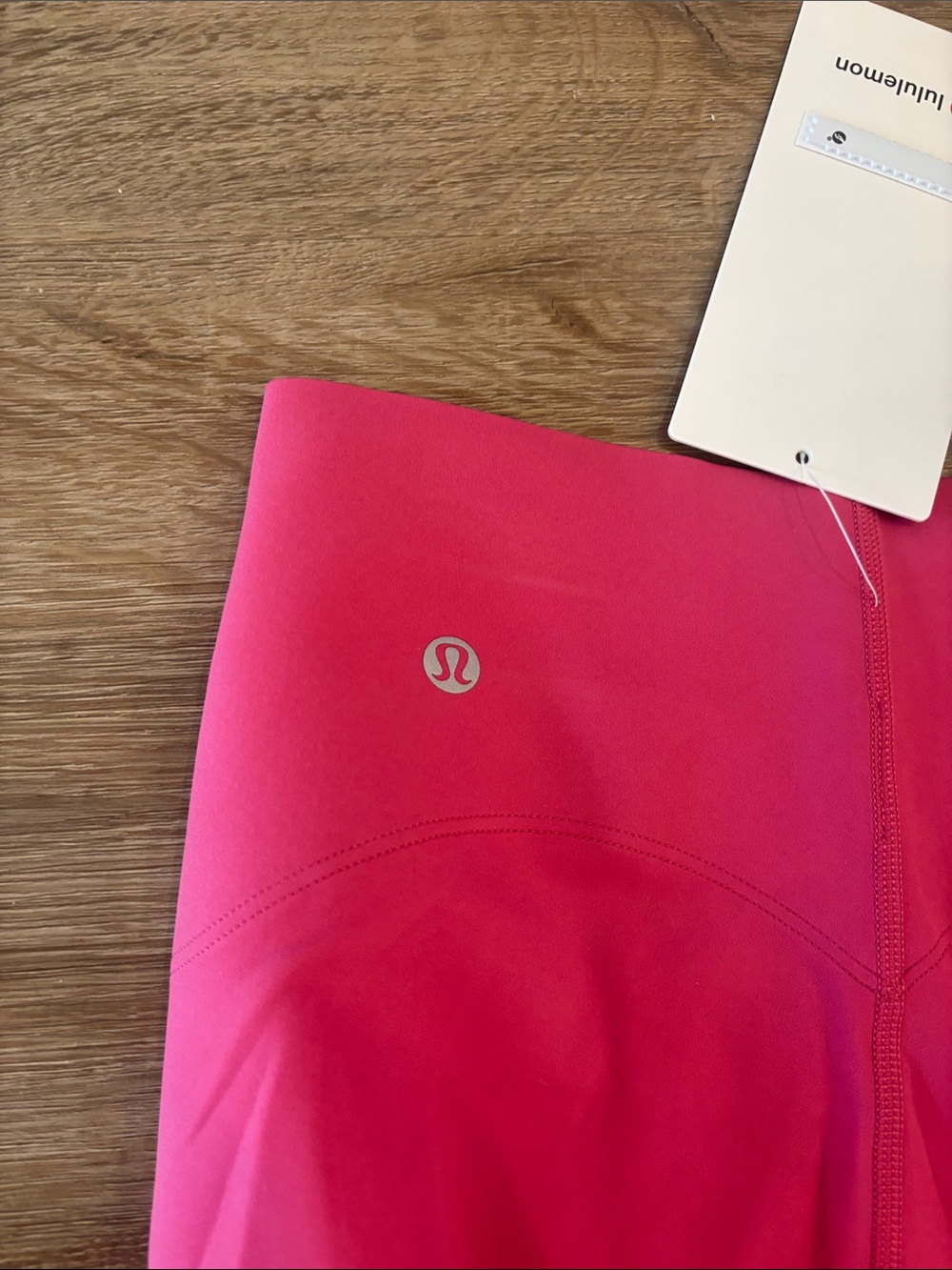 NWT - Lululemon - Glow Up HR Tight 28" High-Rise Training Tights - Bright Pink - Picture 8 of 8